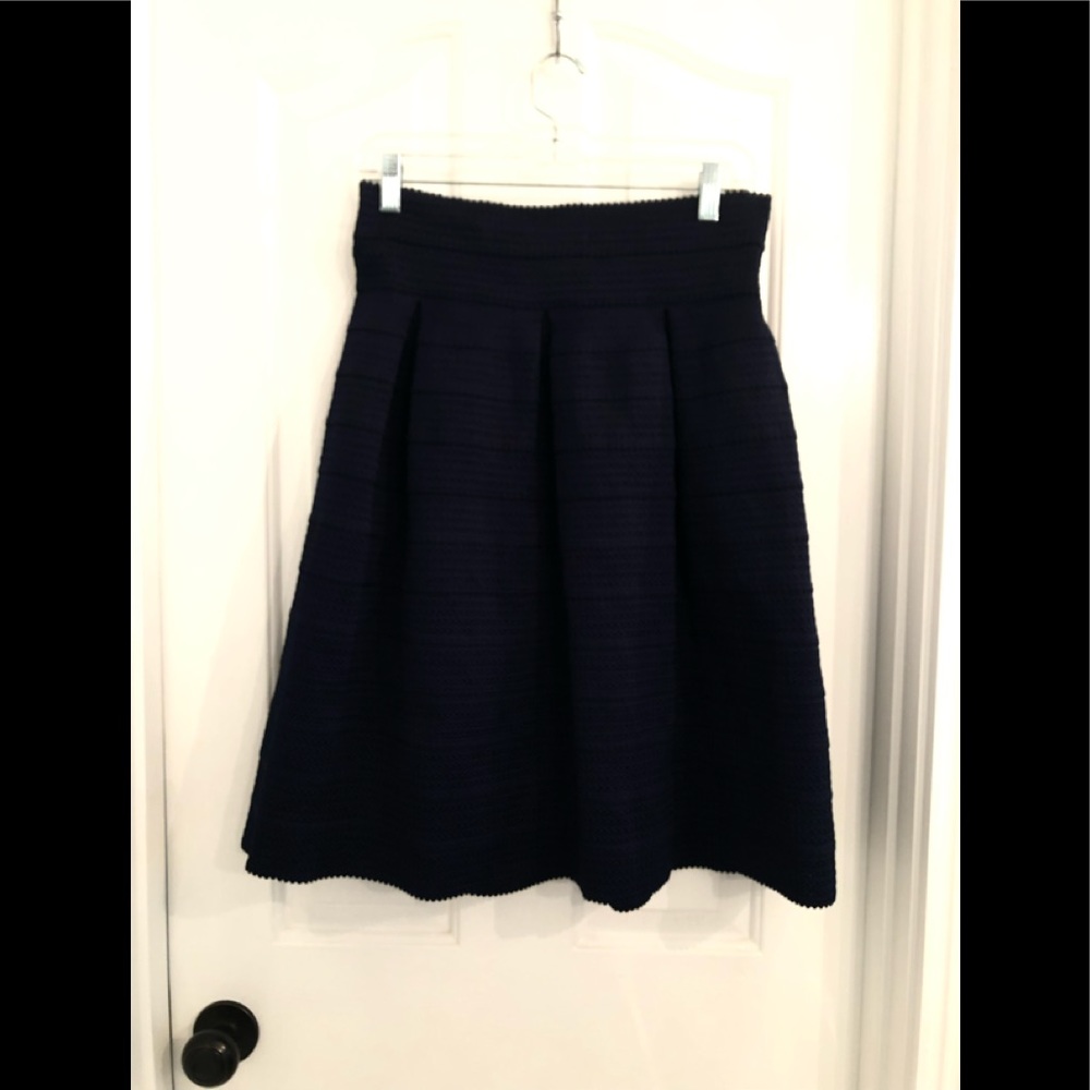 NWT Navy A Line Skirt - Medium